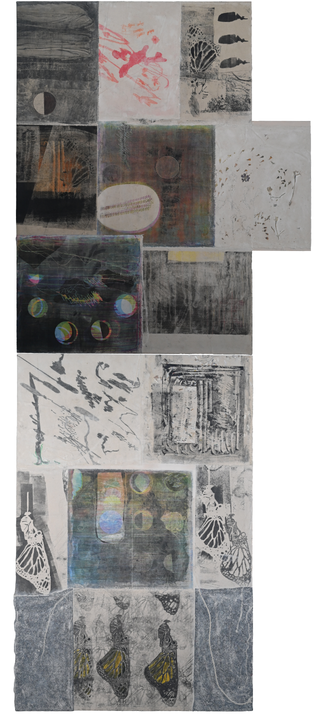 Cycles of (the moon, the butterfly, the shadow) - Made at Surf Point Residency